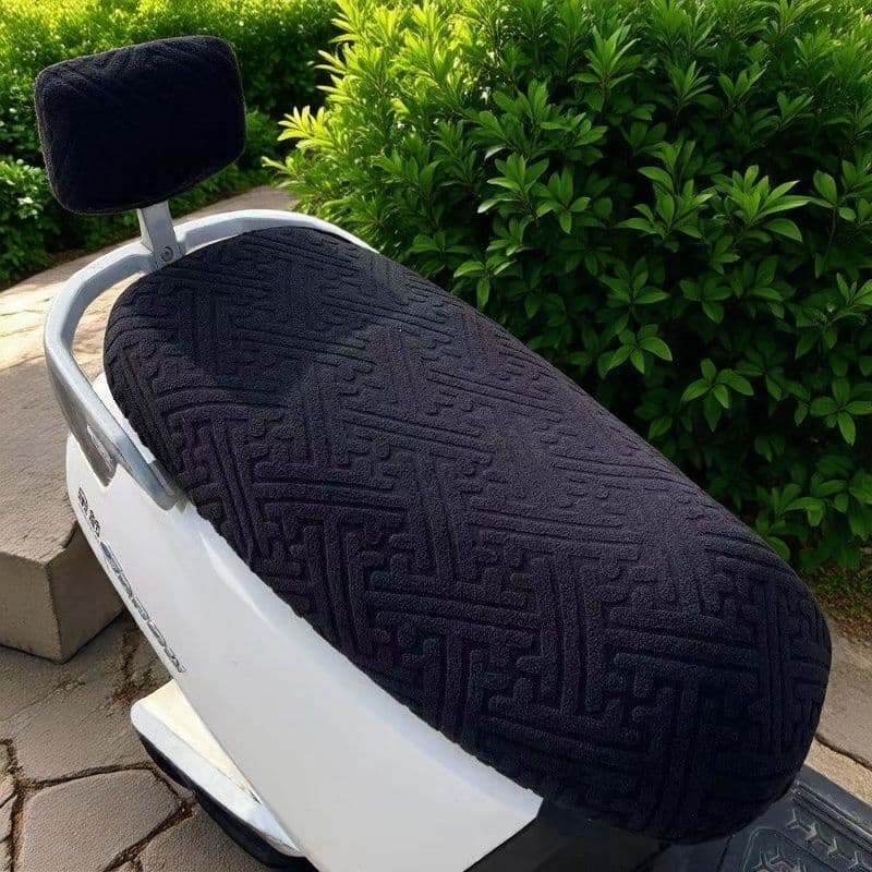 Capa de Assento Elástica Anti-Queimaduras para Veículos Elétricos, Universal para Bicicletas e Scooters Elétricas, Resis