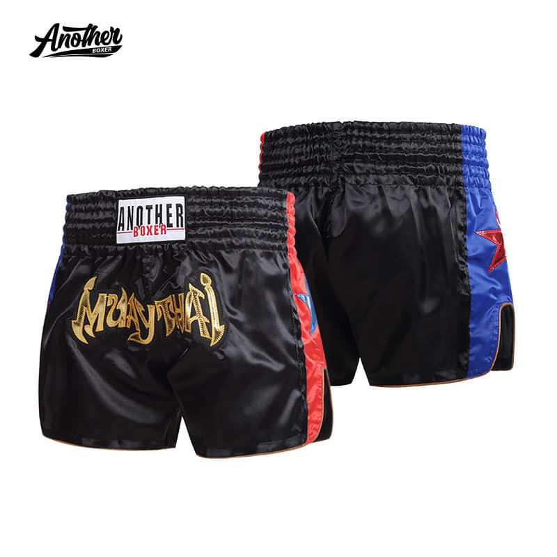 Shorts de boxe Box, shorts Sanda infantis, Muay Thai, luta livre, traje de treino,