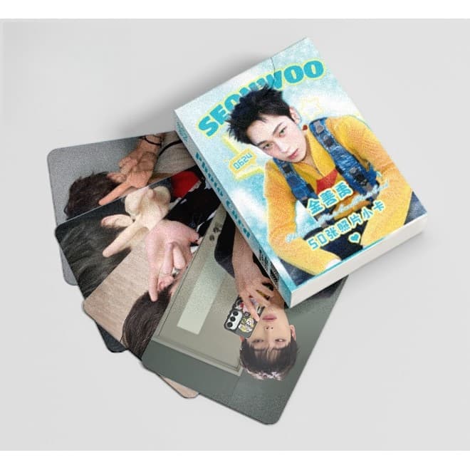 50-119pcs EN Holographic Postcards ROMANCE UNTOLD MEMORABILIA HEESEUNG SUNGHOON JAKE JAY JUNGWON NI-KI SUNOO Solo Laser