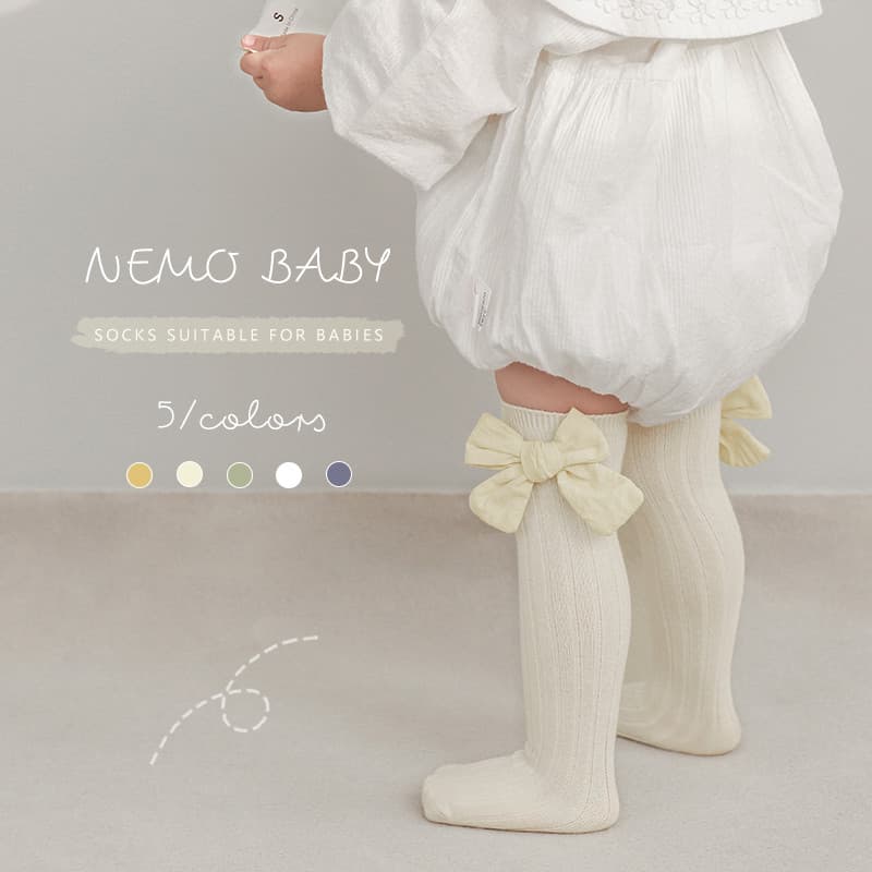 Meninas meias bebê primavera outono recém-nascido do que puro algodão classe A bonito princesa moda arco joelho meias