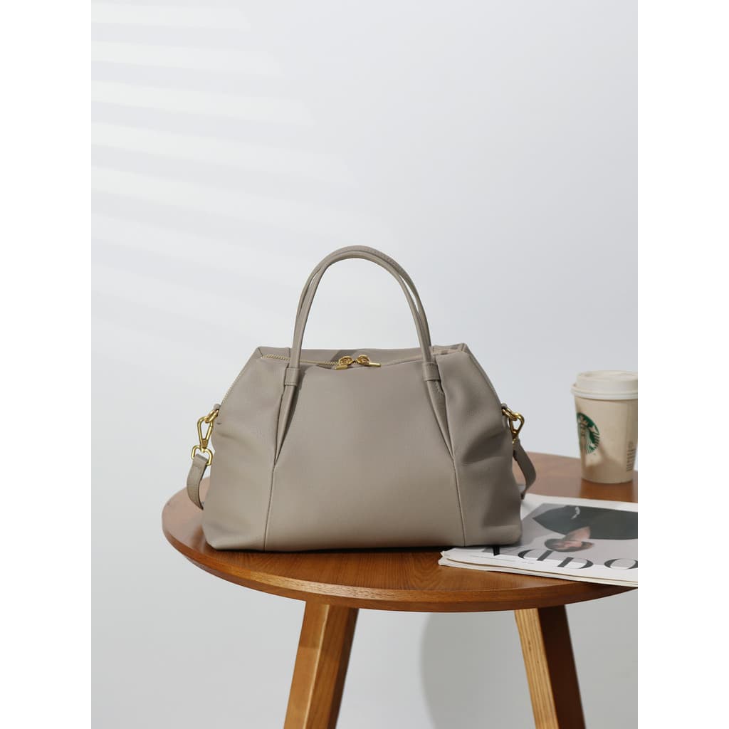 Couro genuíno Commuter bolsa feminina moda All-Match bolsa senhoras primeira camada de couro macio ombro saco do mensage