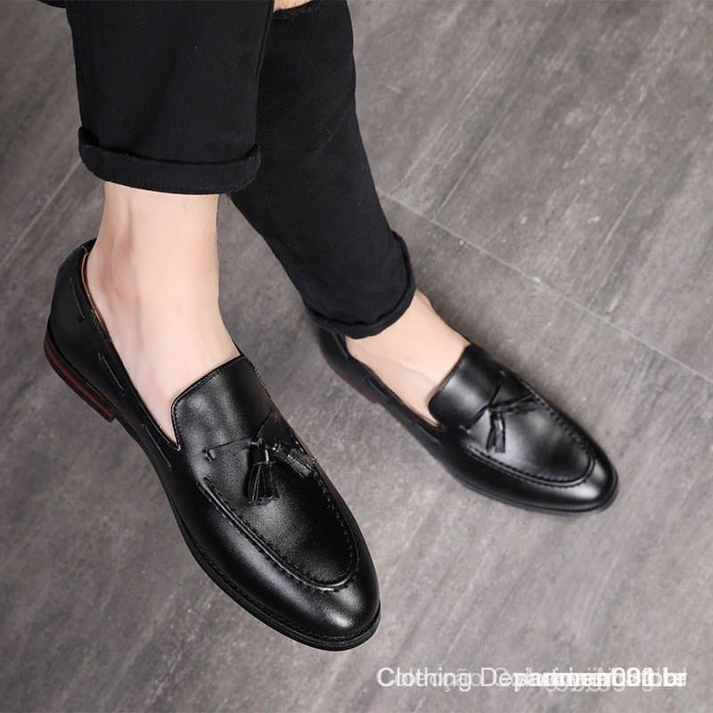Oferta Especial: Sapatos Masculinos de Moda, Mocassins Luxuosos e Macios, Sapatos de Couro de Alta Qualidade para Dirigi