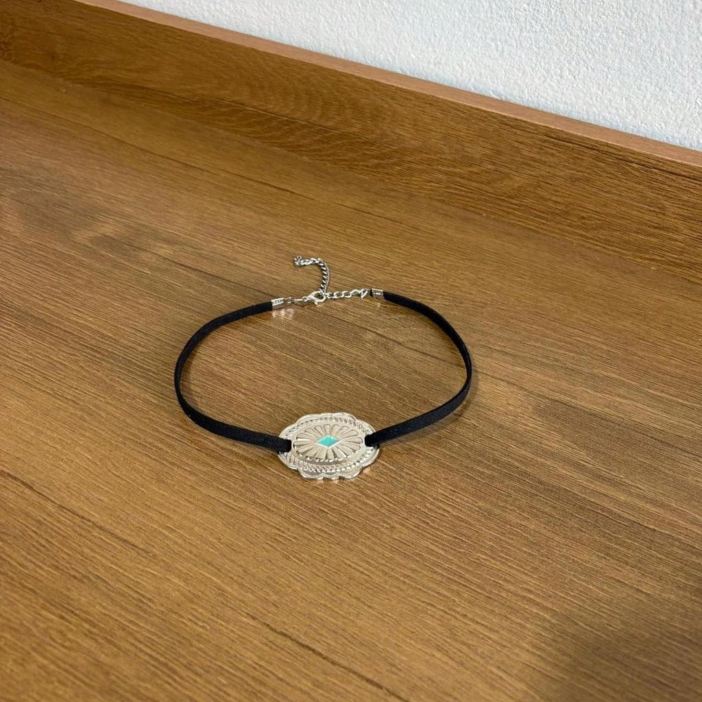 Choker margarina country rodeio sertanejo boho gargantilha feminina Ana Castela