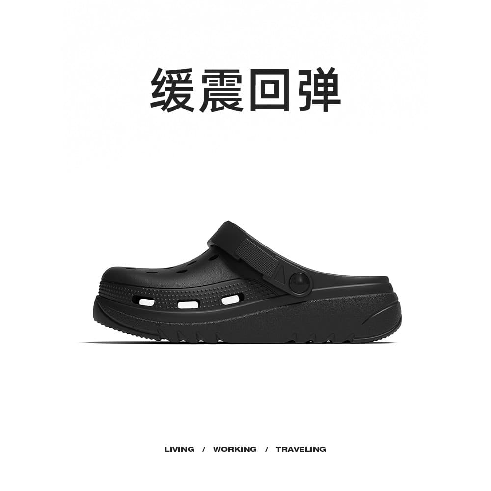 Buraco sapatos masculinos verão respirável amortecimento Anti-deslizamento casal ao ar livre Wear beira-mar praia eva ca