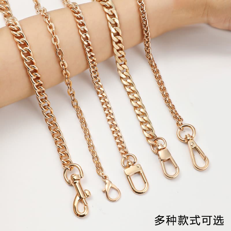 Corrente de saco único comprar acessórios mochila corrente de Metal não-desbotamento Cross-corpo cinta axilas saco exten