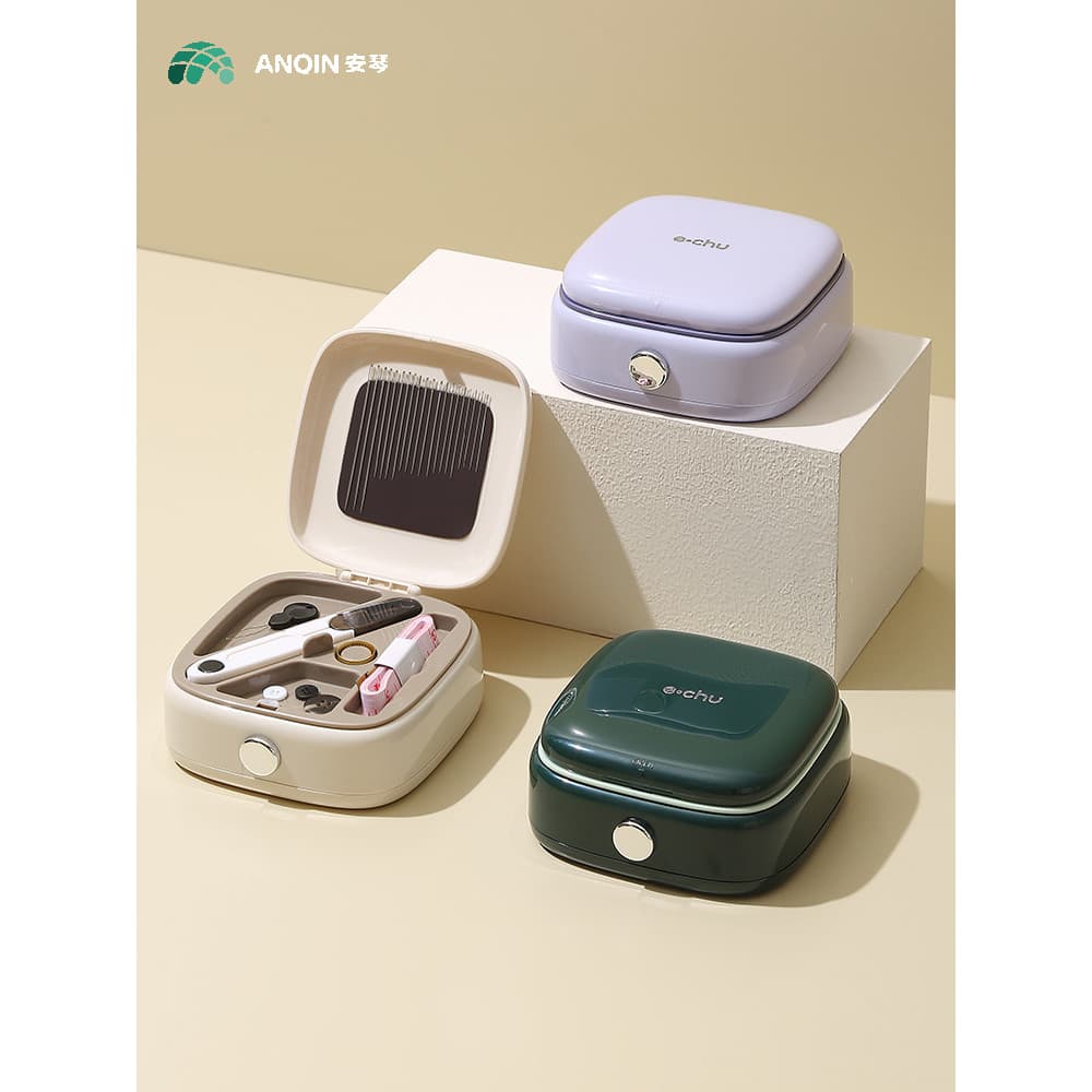 Novo estilo caixa de costura magnética doméstica de alta qualidade bom Kit de costura família conjunto prático dormitóri