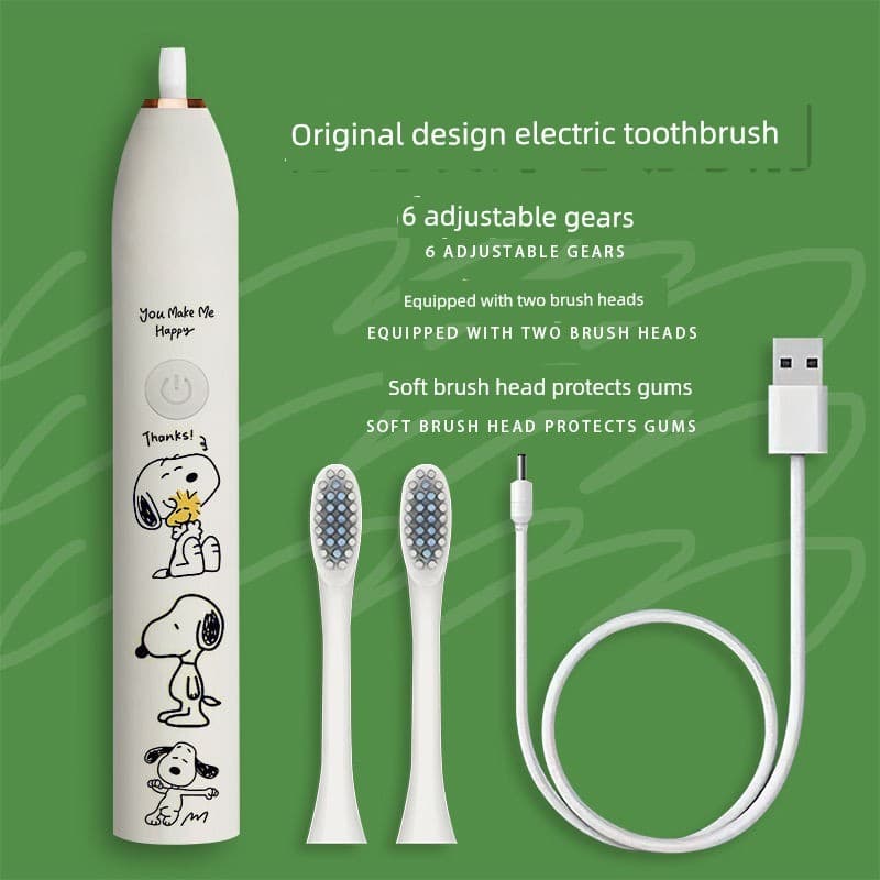 escova de dente elétrica escova de dente eletrica escova de dente elétrica oral b Bonito dos desenhos animados Snoopy e