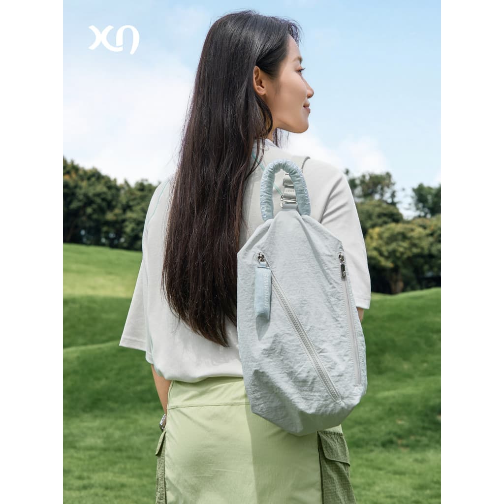 Shinmachi bolsa mensageiro leve feminina 2026 novo estilo bolsa de lona de viagem ao ar livre grande capacidade lazer Co