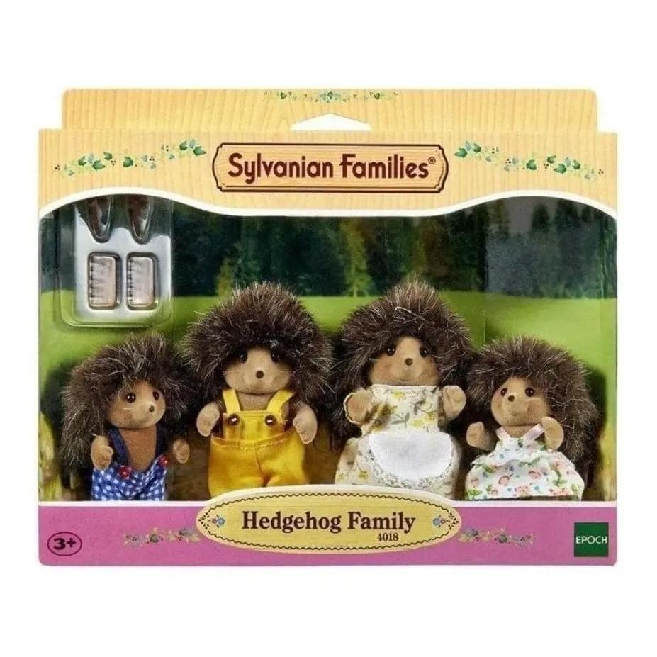 Familia dos Porcos Espinhos - Sylvanian Families 4018 Epoch