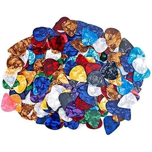 AUGSHY Pacote com 30 Palhetas para Guitarra, Pacote Variado para Baixo, Guitarra Elétrica e Acústica, Acessórios, Pacote