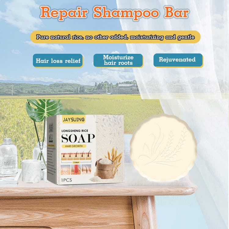 [Cabelos Saudáveis] Shampoo de Arroz/Sabonete Essência Arroz/Cuidados Capilares
