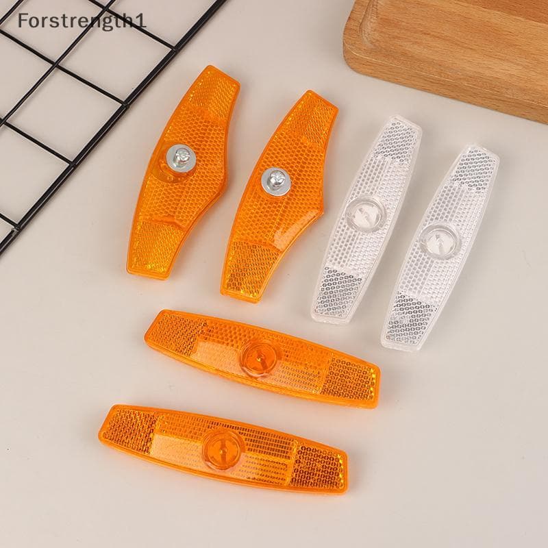Forforce1 1 Par De Luz De Advertência De Bicicleta , Refletor De Raio Roda De Ciclismo Noturna , Refletores De Montagem