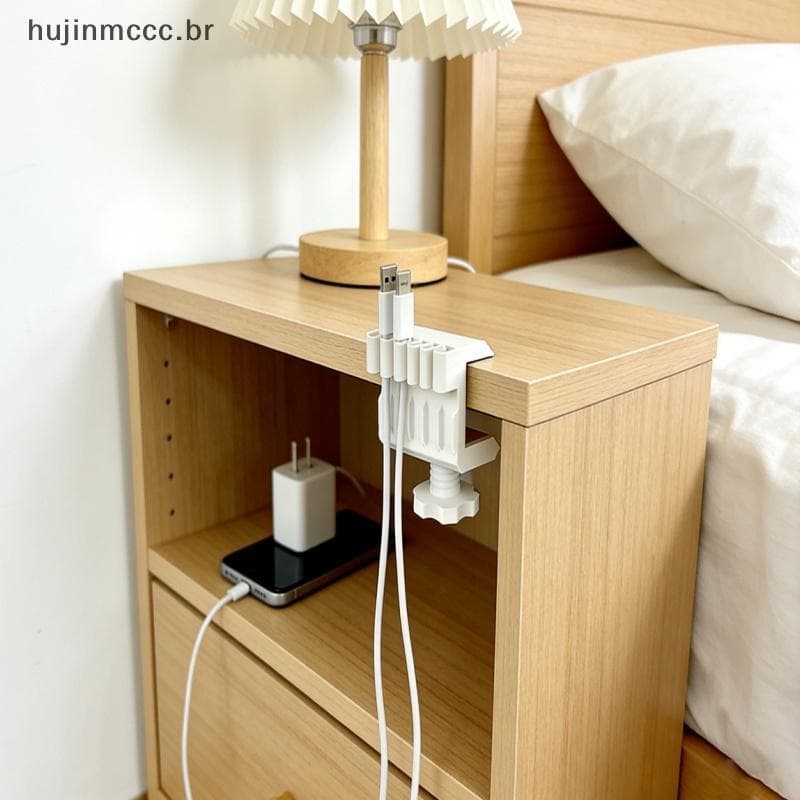 Huijin Organizador De Cabos Sem Rastros 3D Impresso PLA Eco Friendly Desktop Clipes De Cabo De Dados Para Armazenamento