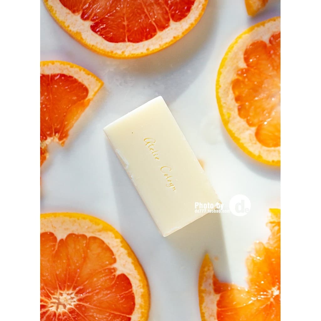 Oulong toranja paraíso sabão cítrico laranja toranja sabor banho mão sabão Wenhua Oriental quatro estações amostra do Ho