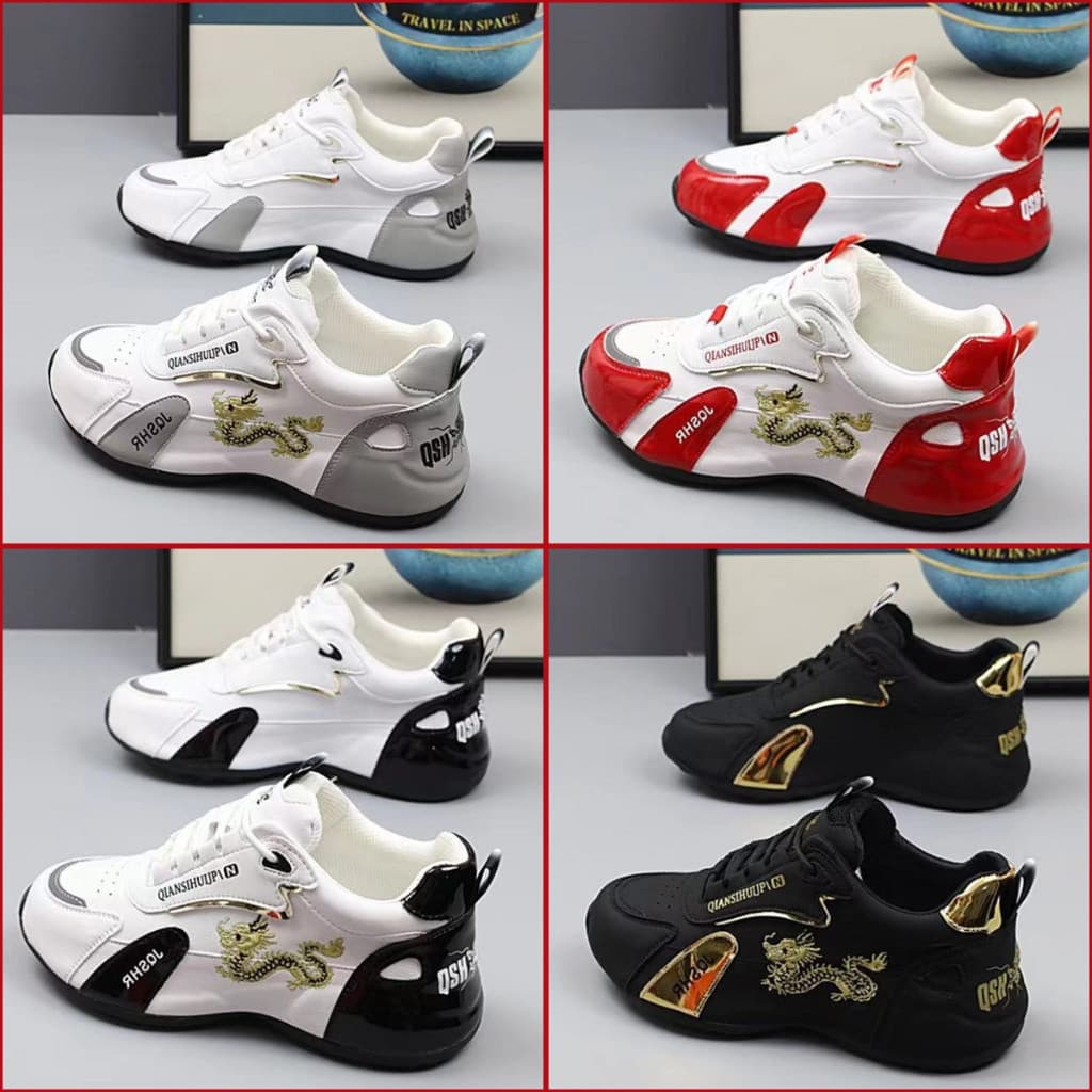 Sapatos de Marca para Mulheres, Impermeáveis, de Couro, Esportivos, Casuais, Leves e com Plataforma Antiderrapante 77US