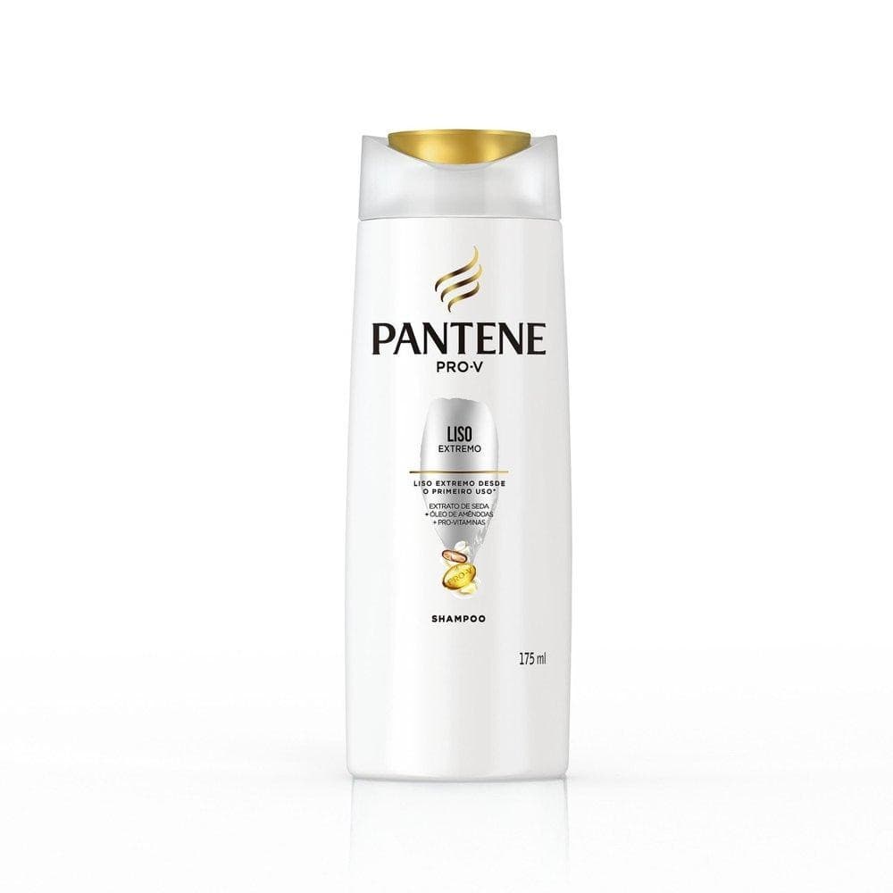 Shampoo Pantene Liso Extremo 175ml - Controle do Frizz, Hidratação, Maciez e Brilho Intenso