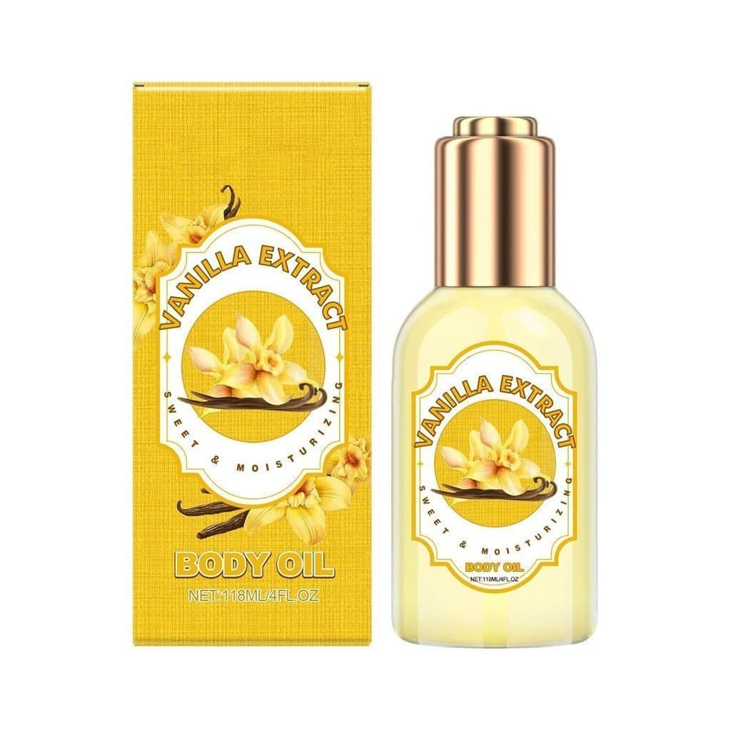 Óleo corporal de creme de baunilha, óleo corporal de morango, óleo corporal de caramelo perfeito, óleo corporal de Marsh