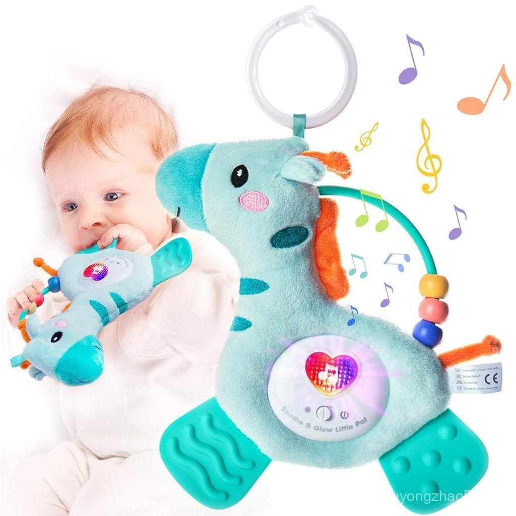 Brinquedo de dentição em forma de cervo adequado para recém-nascidos de 0 a 6 meses - Brinquedo de dentição sensorial mu