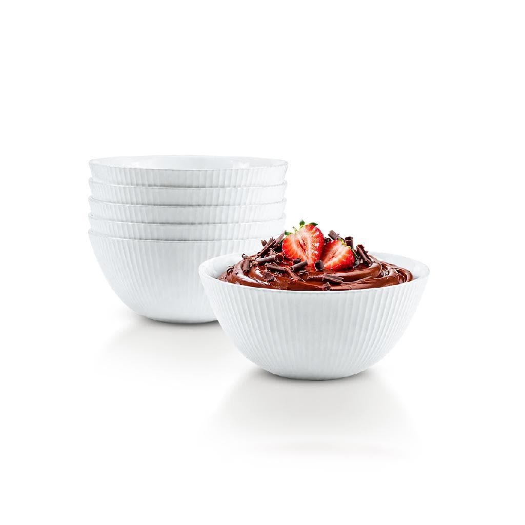 Kit 6 Bowl Tigela Cumbuca 300ml Sopa Sobremesa Caldo Vasilha Sobremesa Alimentos Molho Oriental