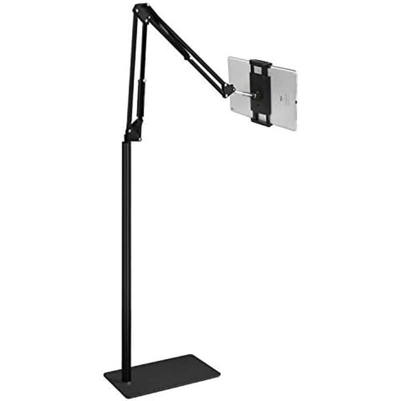 Suporte De Chão Para Tablet Com Base De Metal De 5LB , Telefone Cama Suspensa Ajustável Em Altura Angular , Universal Co