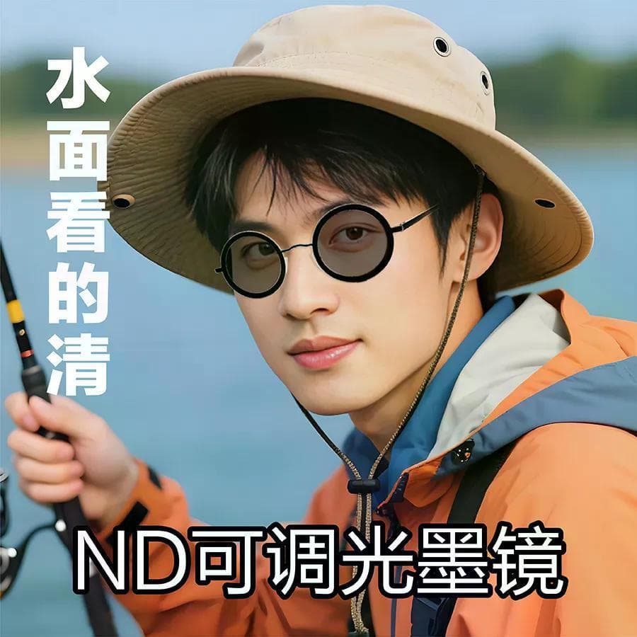 2026 novo estilo de mudança de cor 9 velocidades ajustável escurecimento óculos de sol pesca ao ar livre condução nd Man