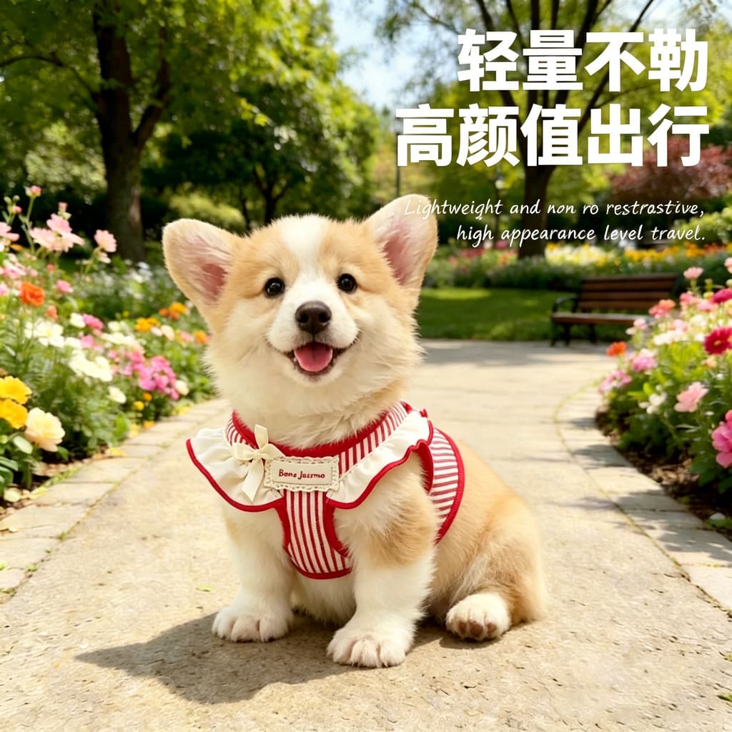 Coleira para cachorro, coleira peitoral para trás, estilo colete para cachorro pequeno, alça peitoral, Bichon, animal de