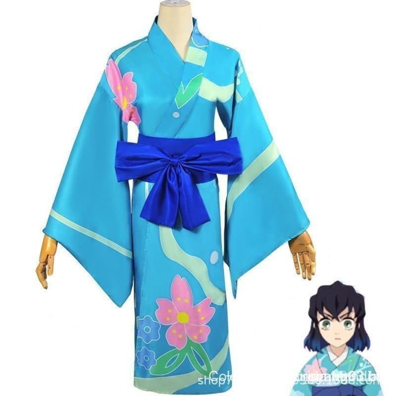 Fantasia de Cosplay da Rua das Flores Fantasma de Inosuke, Lâmina, Capítulo do Demon Slayer de Iroha, Fantasia de Role P