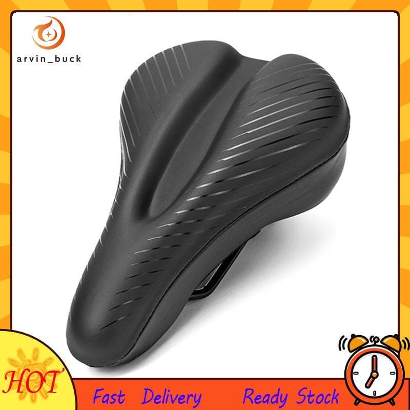 Capa De Selim De Bicicleta PU Respirável Rebote Espuma De Silicone Assento Mountain Bike Almofada Acessórios