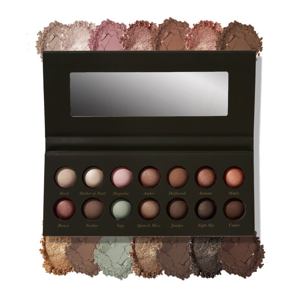 Paleta de Sombras Capel com 14 Cores, Acabamento Perolado, Matte, Brilhante, Cinza, Rosa, Tons Terrosos, Maquiagem Diári
