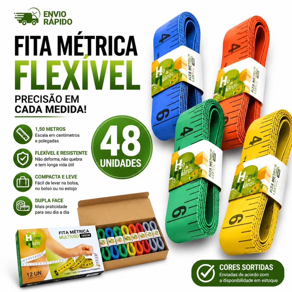 Jogo Fitas Métrica 150cm Corporal Academia Nutrição Costura Medidas Acessorio de Medir Cortina