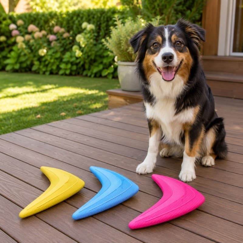 YU Cão Mastigar Brinquedo Para Jogar Na Água E Prática Triangular Texturizado Plástico Rotina Aperto Ao Ar Livre