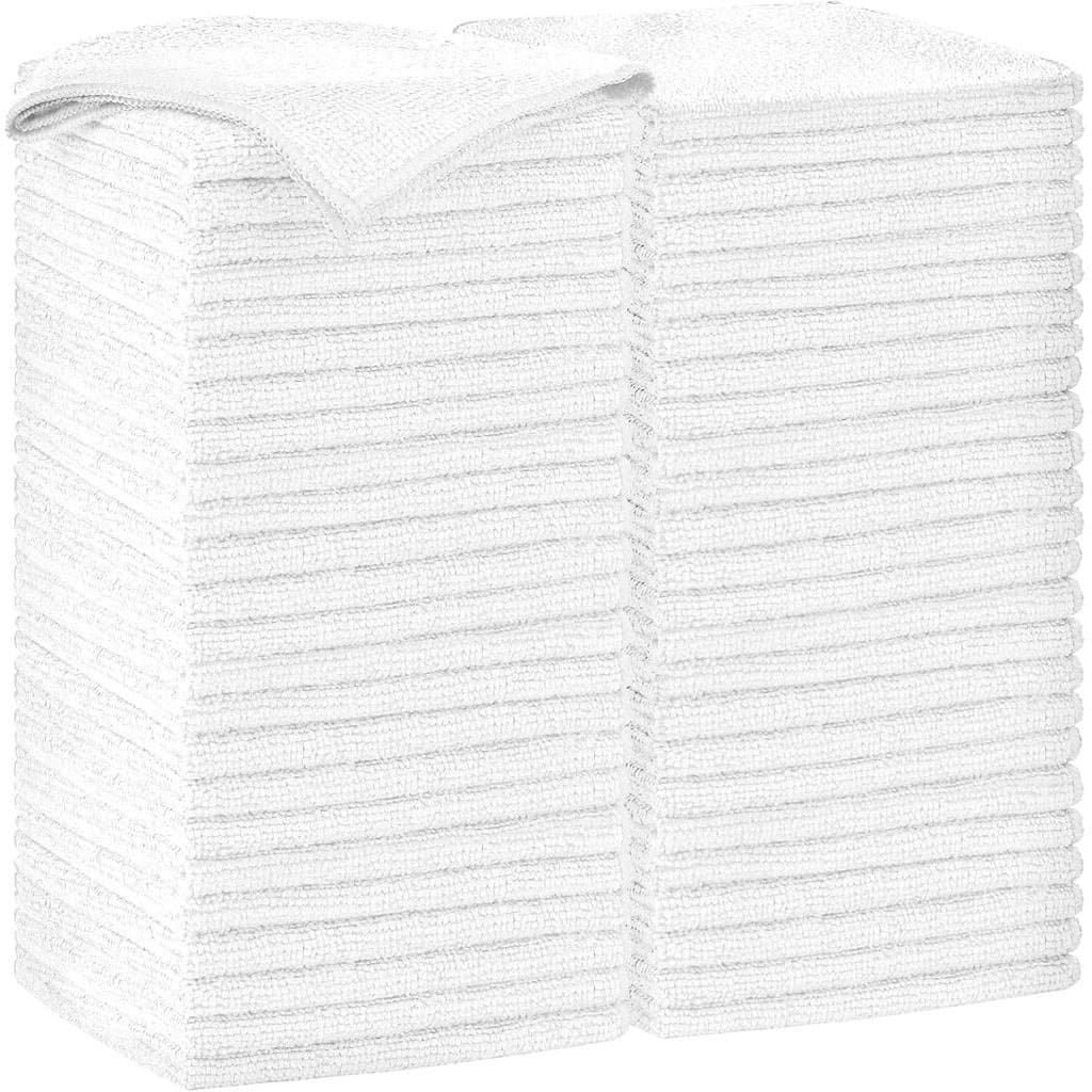 Pano de Limpeza de Microfibra AIDEA - 50 Unidades, Toalhas de Microfibra Macias para Carros, Panos de Limpeza Absorvente