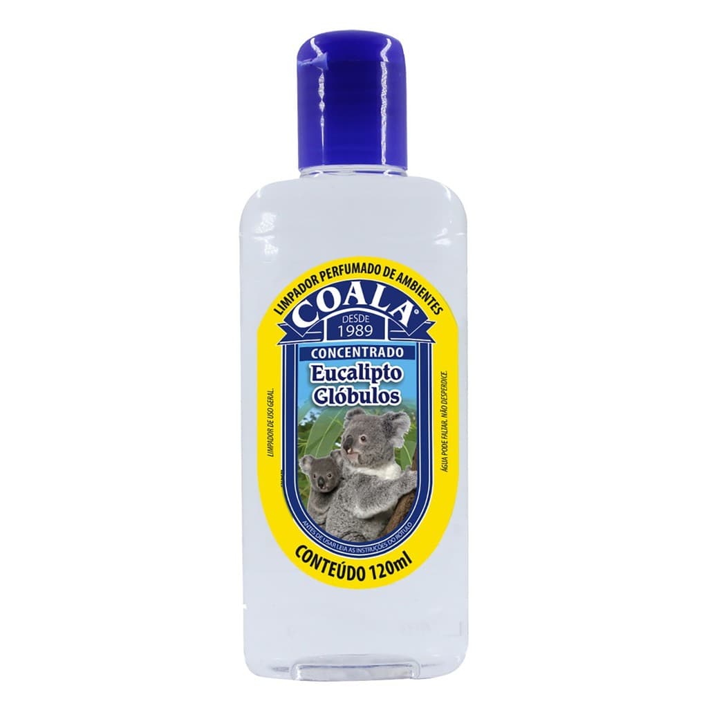 LIMPADOR PERFUMADO CONCENTRADO COALA 120ml EUCALIPTO GLÓBULOS