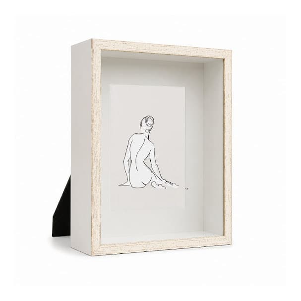 Porta Retrato 10x15 Decoração Para Quarto Decoração Sala Porta Retrato Elegante Madeira Branco
