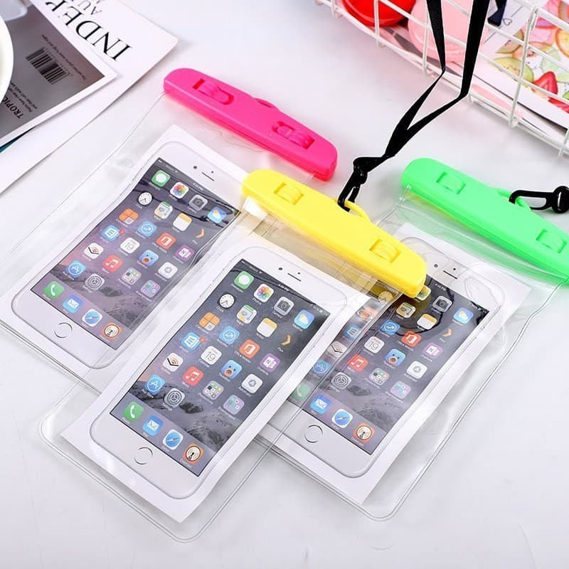 Capa Capinha Aprova Dágua Bolsa Impermeável Universal Para Celular