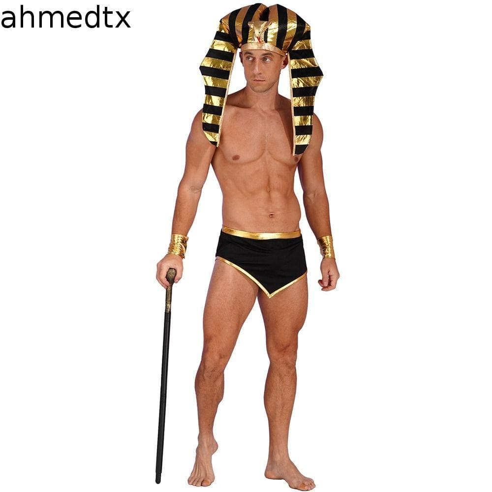 Chapéu De Faraó De Halloween AHMEDTXB , Rei Egípcio Com Cabeça De Cobra Para Festa De Máscaras , Capacete