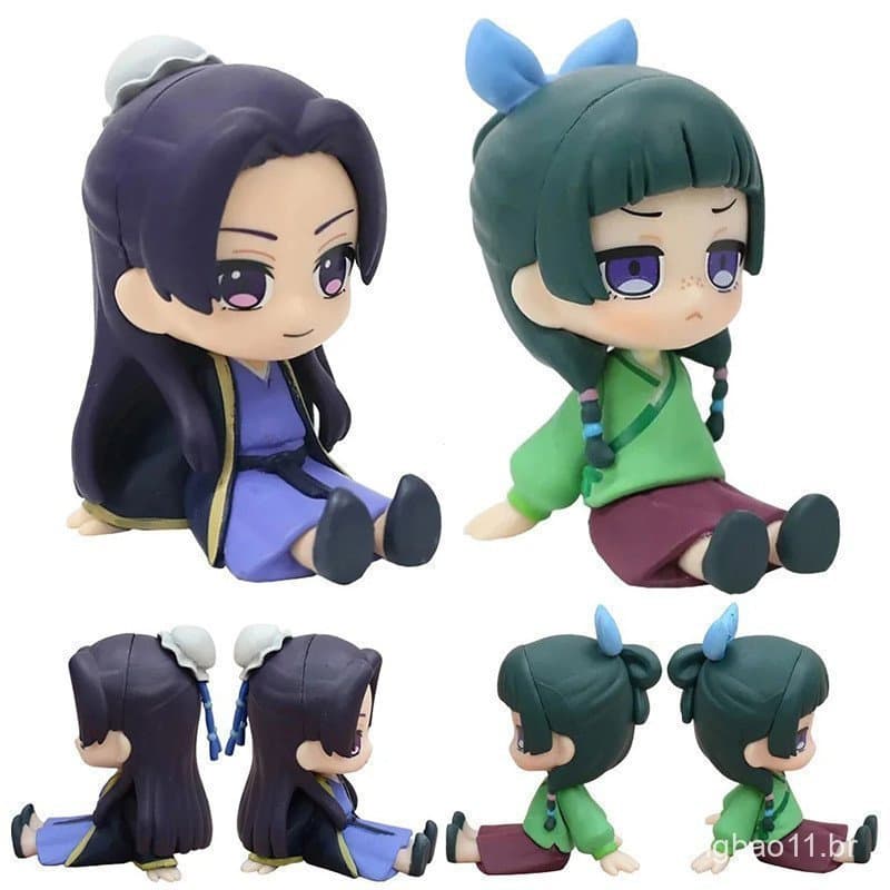 Anime O Apoticário Diários Figura Maomao De Ação Jinshi Estátua Pvc Modelo Coleção Mini Bonito Mao Estatueta Boneca Brin