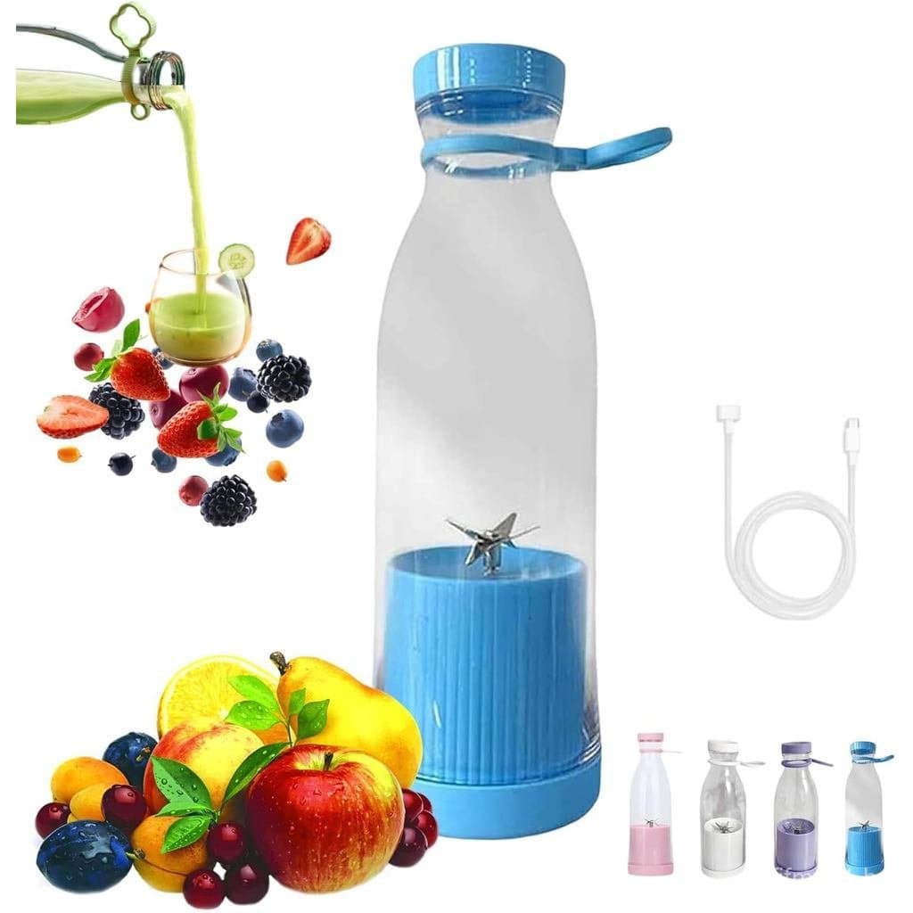 Liquidificador Portátil, Pequenos Liquidificadores, Espremedor de Frutas, Garrafa Liquidificadora para Sucos Frescos, Po