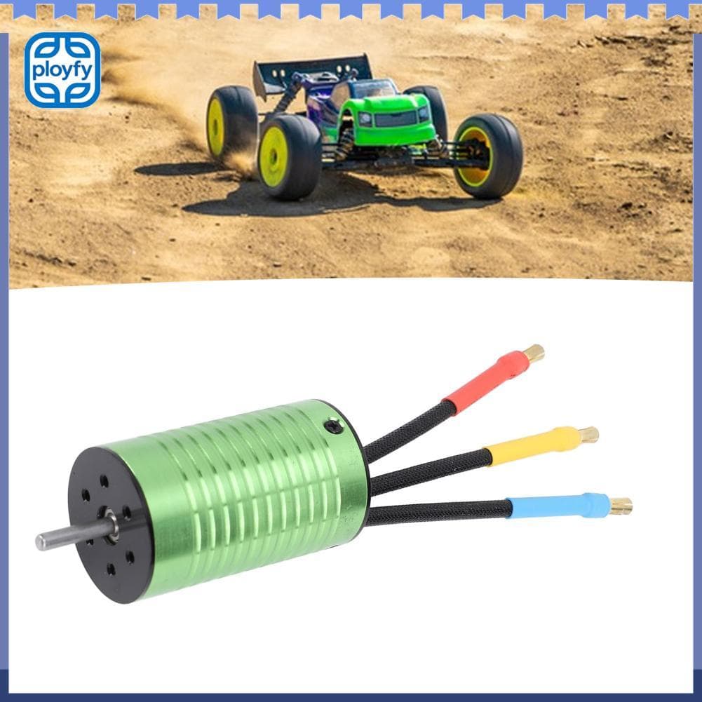 Ployfy Motor sem escova de carro RC 4000KV 2105A 3100A Peça de controle remoto compatível para SCY 16101 16102