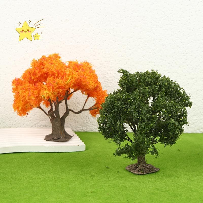 [JBTH] 12/15cm Modelo De Fio De Alta Qualidade Árvore Micro Paisagem Paisagismo Decoração Mesa De Areia Parque Cenário M