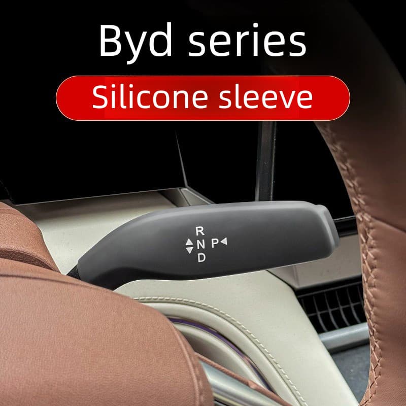 Para BYD Tang Canção Han Yuan Qin Xia Gaivota Golfinho Leopardo Leão Dmi EV Engrenagem Haste Silicone Capa Protetora Dec