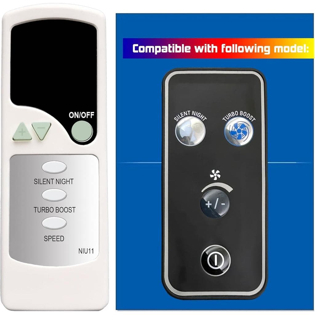 Controle Remoto de Substituição para Ventilador Rowenta Série VU2660 CS-00142514 VU2660U1/7X0 VU2660U2/7X0 VU2660U1 VU26