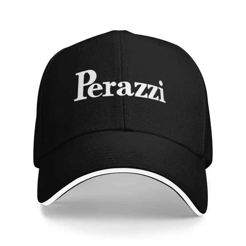 Branco Perazzis Letras Verão Bonés De Beisebol Feminino Masculino Adulto Praia Pai Chapéus Hip Hop Boné De Caminhoneiro