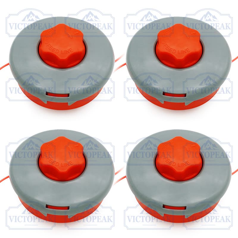 4 Peças M10 * 1.25 Cabeça De Aparador Substituição Corte De Grama Ajuste Cortador De Escova