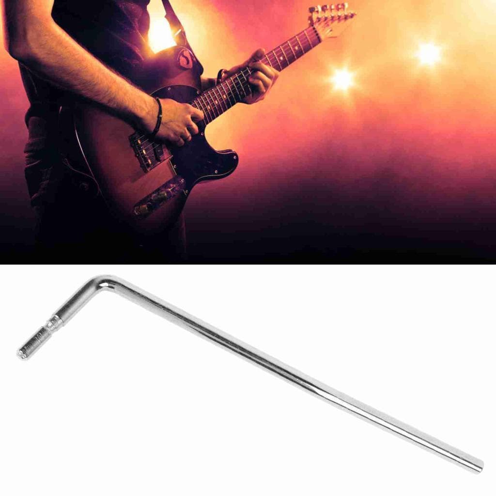 Guitarra elétrica Tremolo Arm Push in Style Controle preciso Metal Whammy Bar com construção robusta para todos os