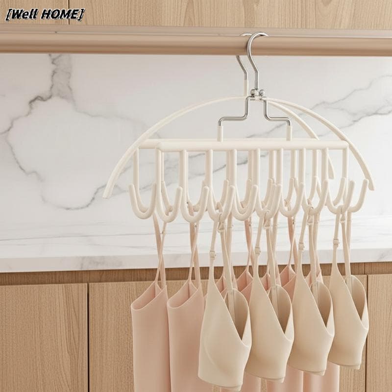 [Well HOME] Cabide Multiuso 1 Pa Economizador De Espaço Para Sutiãs , Roupas Íntimas , Regatas , Cachecóis , Solução De