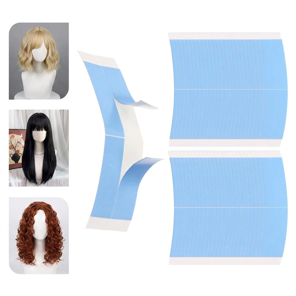Ultra Hold Waterproof Lace Adhesive Tape for Wigs, Caps and Hair Extensions - 50 pieces