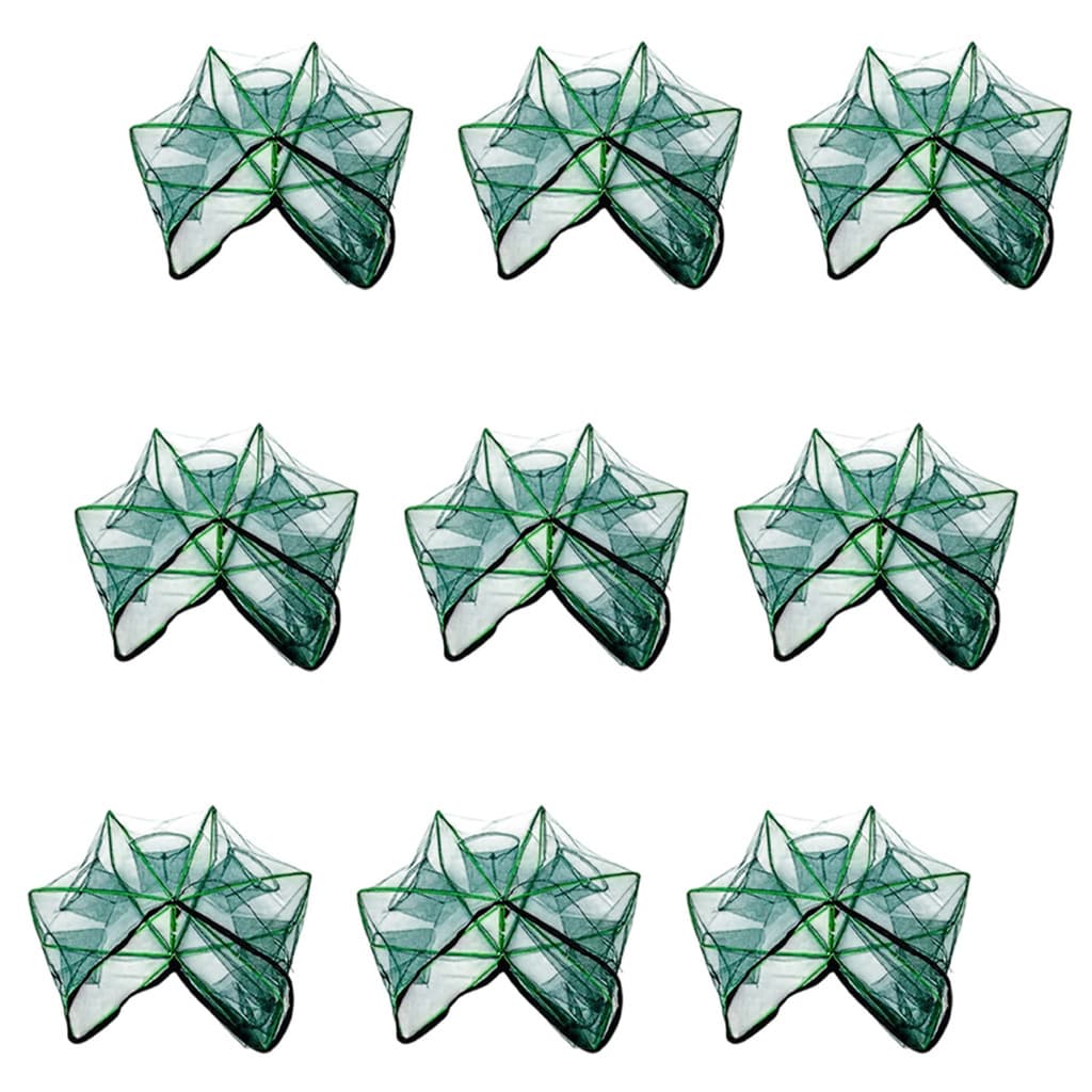 Rede Peixe Covo 6 Furos Kit 9 Uni Acude Mar Rio Pesca Esportiva Camarao Robalo Lambari Siri Tainha Lagosta