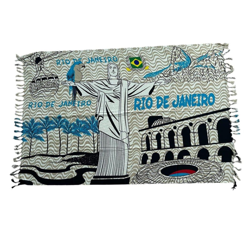 Canga poliester new cristo blue
