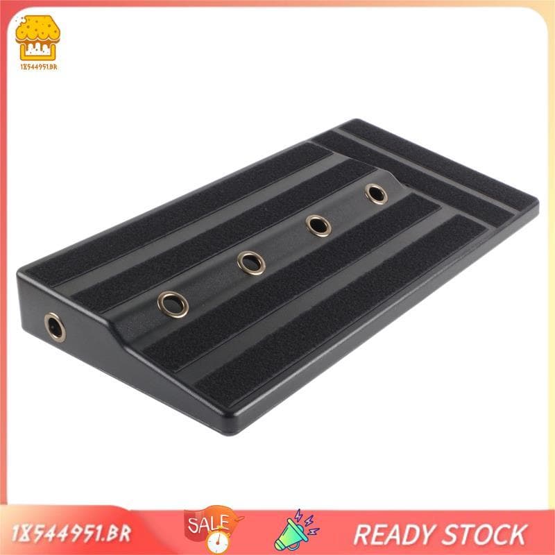 [18544951 . br] Placa De Pedal De Efeitos De Guitarra , Capa Resistente Para Com Fita Adesiva , Pedais Peças , Acessório